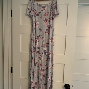 Maternity floral Maxi dress
